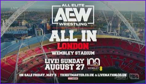 AEW All In Pre-Sale Numbers Exceed 50,000+ Tickets Sold